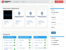Tablet Screenshot of nalepka.info